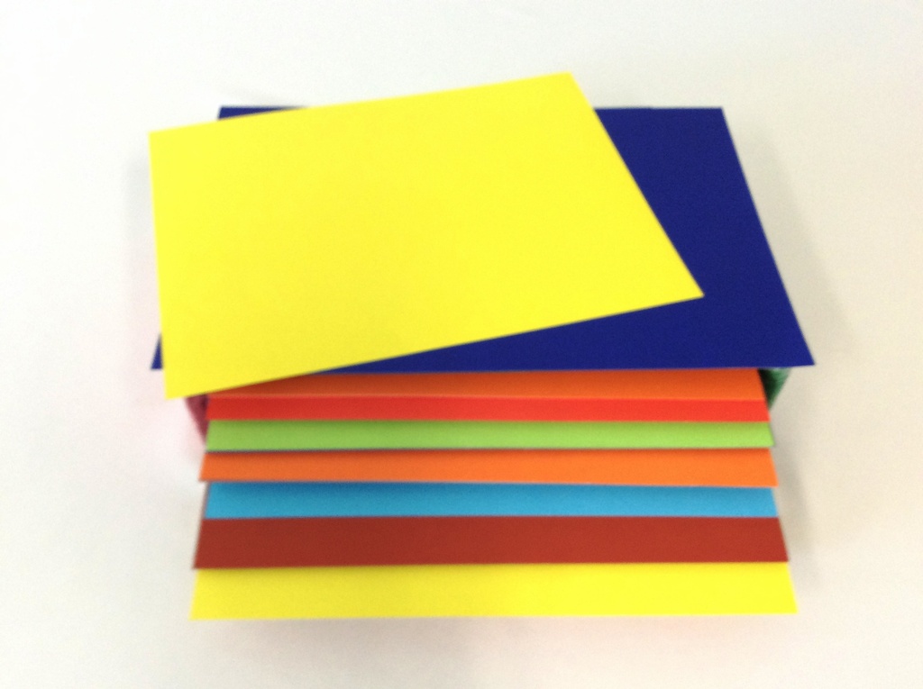 HOJAS ARCO IRIS T/CARTA