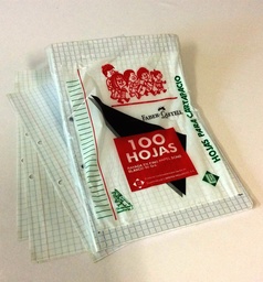 [930016] JUEGO DE 5 HOJAS DE CUADRO OFICIO