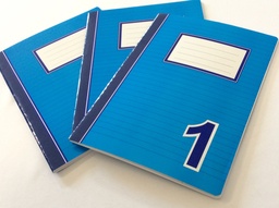 [990015] CUADERNO DE LÍNEAS #1 AZUL GRANDE