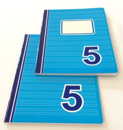 [990019] CUADERNO #5 DOBLE LINEAS AZUL AUSTRIACO